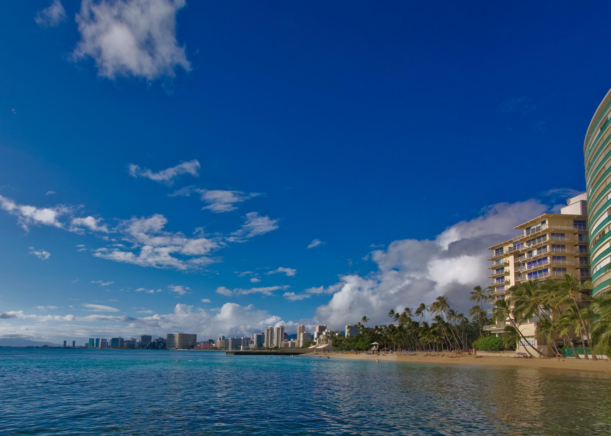 Kaimana Beach Hotel Honolulu Luaran gambar