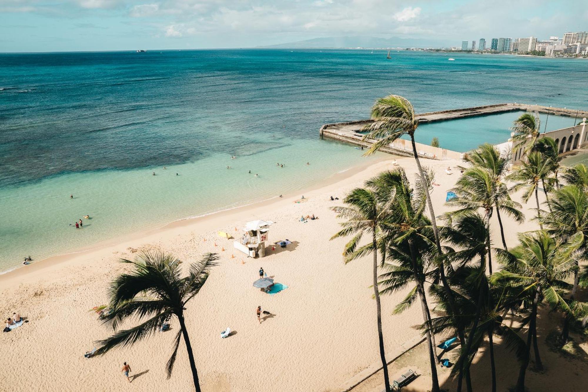 Kaimana Beach Hotel Honolulu Luaran gambar